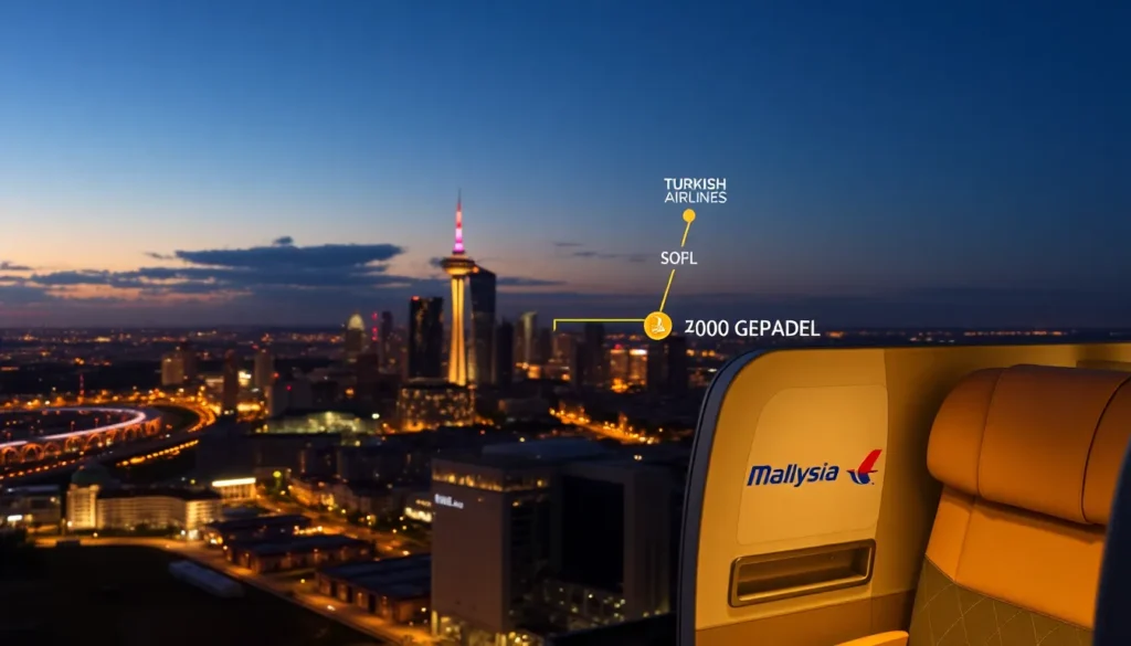 Australien Business Class: 2.291€ Sofia–Adelaide - Reiseziel Adelaide: Eine eindrucksvolle, fotorealistische 16:9-Darstellung von Adelaide …