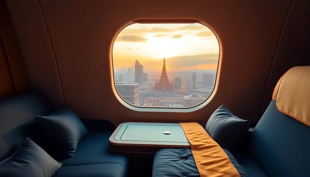 Dealz der Woche: Oman Air, Eurowings & ASMALLWORLD - Oman Air Business Class Sale nach Muscat & Bangkok: Bannerbild: Luxuriöse Oman Air Bus…