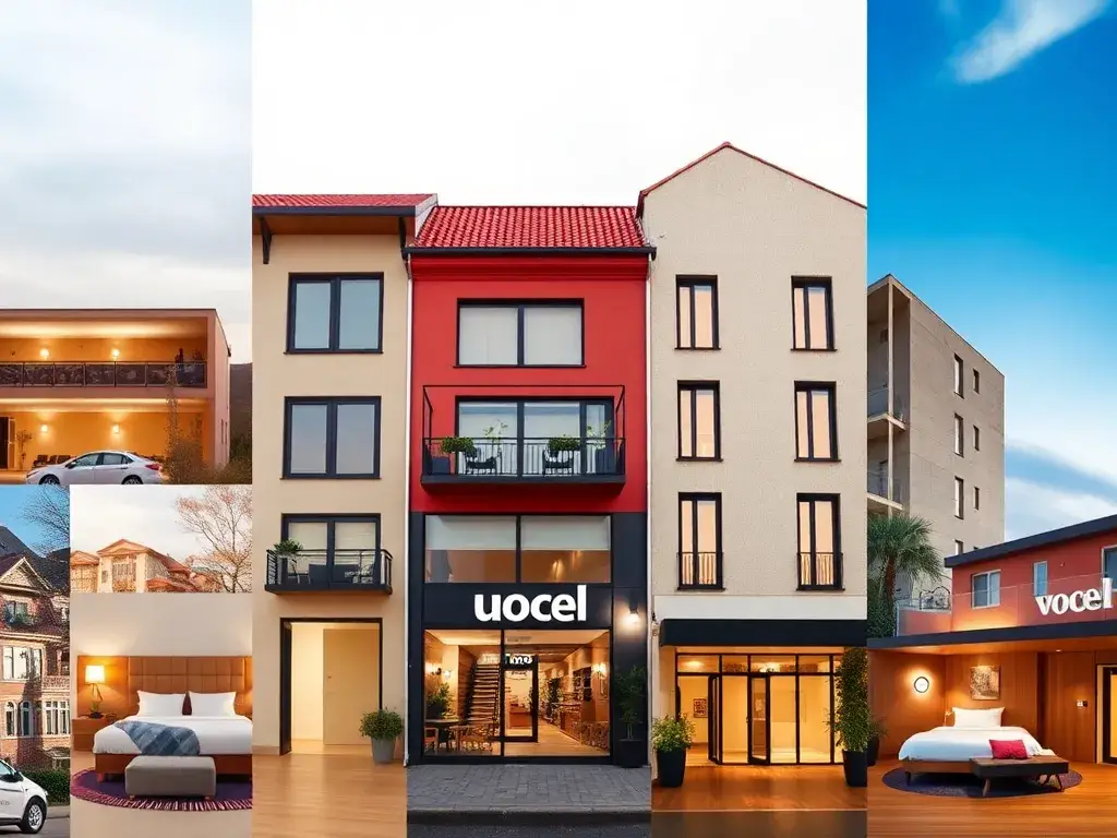 Die 10 günstigsten voco-Hotels weltweit: Eine stilvolle Collage moderner voco-Hotels weltweit, mit Standorten in Europa, Nordamerika und As…