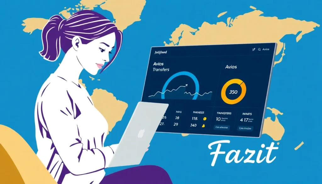 Iberia Plus: Bis zu 60% Rabatt auf Award-Flüge - Schlussfolgerungen: Ein modernes, stilisiertes Bild einer Person am Laptop, auf dem ein Da…