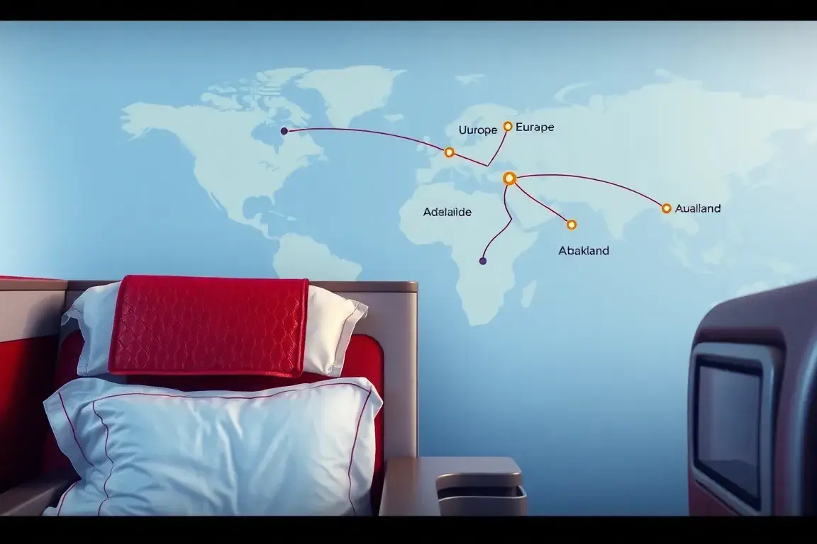 Unsere handverlesenen Deals der Woche: Turkish Airlines: Eine detaillierte, fotorealistische Hauptbild-Grafik: luxuriöse Turkish Airlines B…