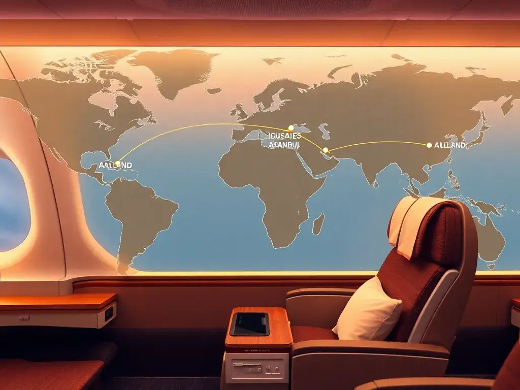 Unsere handverlesenen Deals der Woche: Turkish & Iberia: Ein hochwertiges Header-Bild, das Reise-Deals visuell vereint: eine luxuriöse Turk…