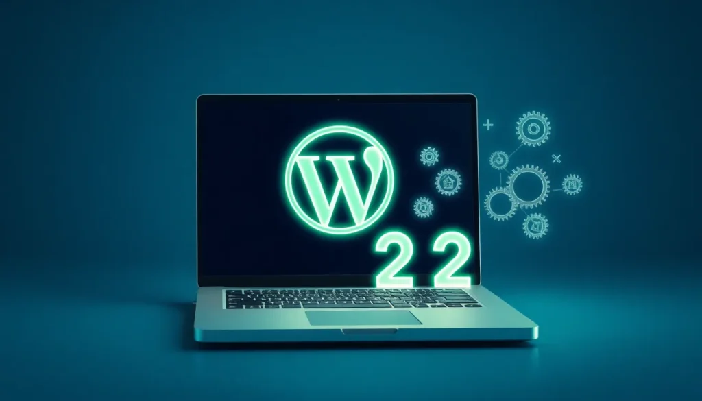 Vielleicht das beste WordPress-Plugin 2025? - Praxis und Empfehlungen: Detailierter AI-Bildprompt: Erzeuge ein aussagekräftiges Mid-Post-Bi…