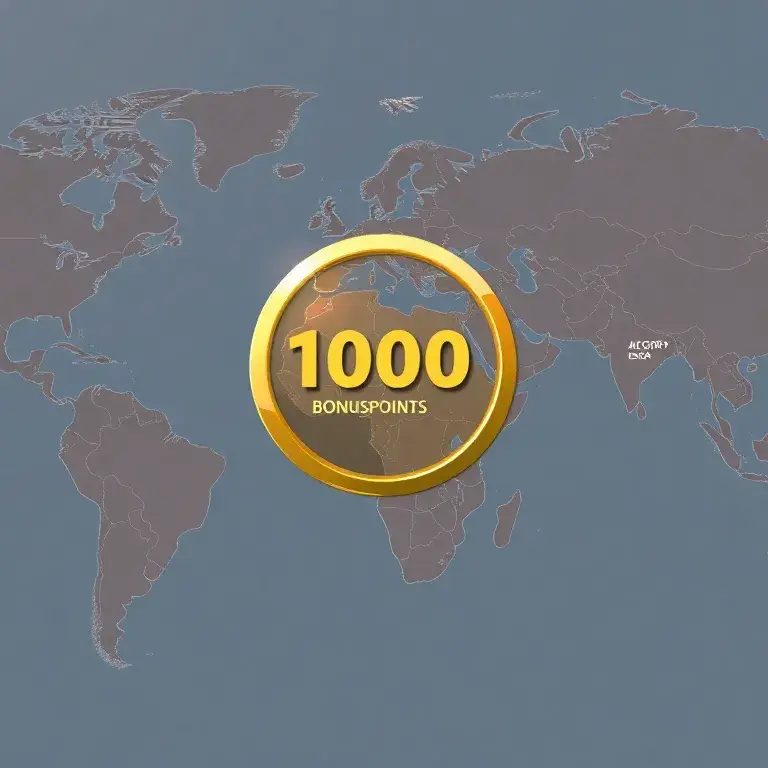 Accor ALL: 1.000 Bonuspunkte bei Neubuchung: Eine hochwertige Hauptgrafik: Eine stilisierte Weltkarte mit Fokus auf Europa, Afrika und Zent…