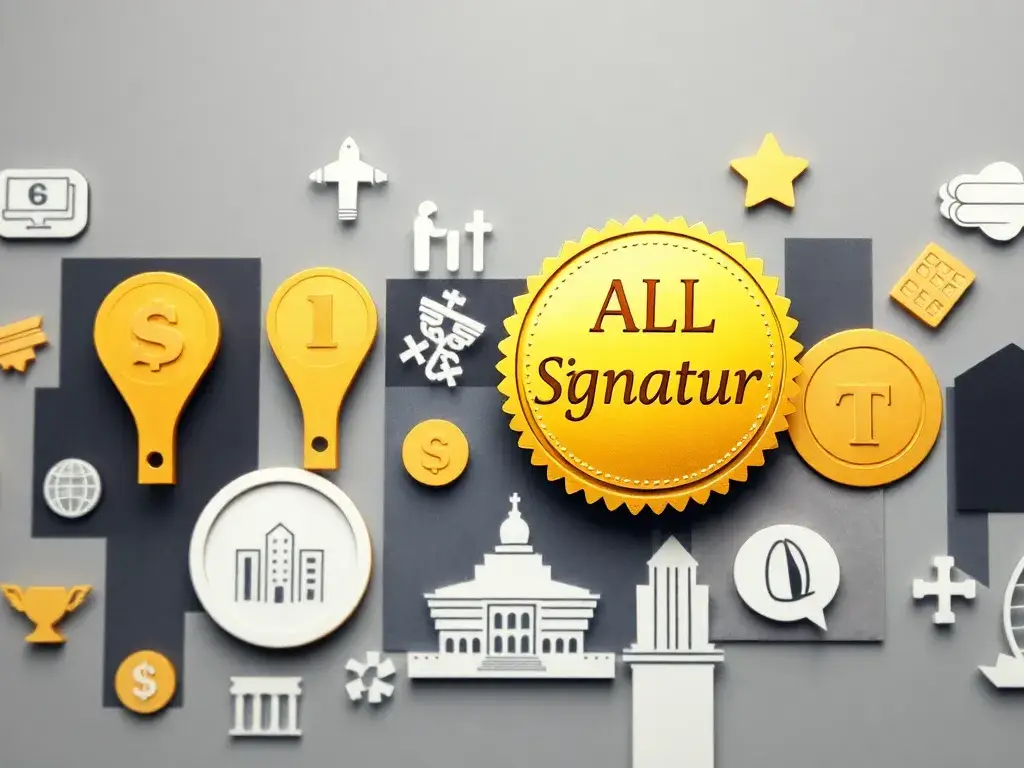 Accor ALL Signature: €880 Jahresabo mit Goldstatus: Hero-Bild für den Artikel: eine elegante Collage, die ALL Signature darstellt – Goldsta…