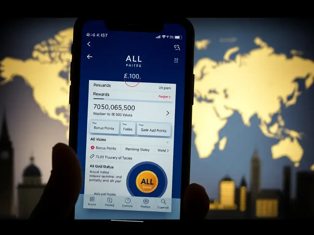 ALL Signature Abonnement: €880, 75k Punkte & Gold-Status: Main article image prompt: A polished, editorial-style hero image featuring a sma…