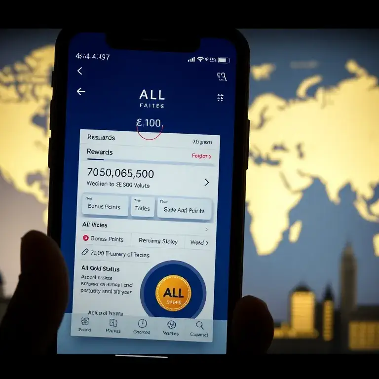 ALL Signature Abonnement: €880, 75k Punkte & Gold-Status: Main article image prompt: A polished, editorial-style hero image featuring a sma…