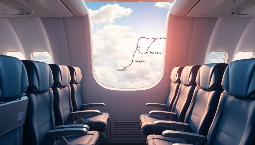 Flying Blue Angebote: Air France Business nach Cotonou - Suchen & Buchen: Midpost Bild Prompt: Realistische Reise-Szene mit einer Air Franc…