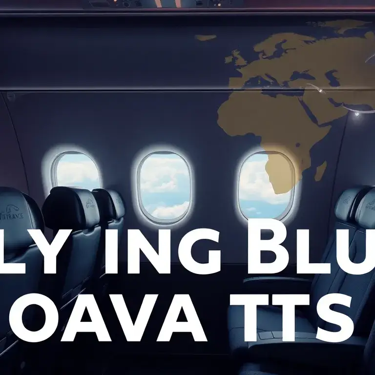 Flying Blue Angebote: Air France Business nach Cotonou: Premium Travel Header Bild: Air France Business Class Kabine mit vollständig auskla…