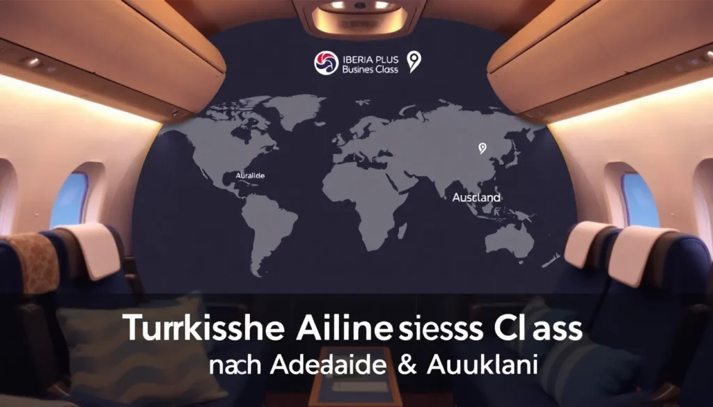 Handverlesene Deals der Woche: Turkish & Iberia - Türkische Airlines Business Class nach Adelaide & Auckland: Ein hochwertiges Header-Bild:…