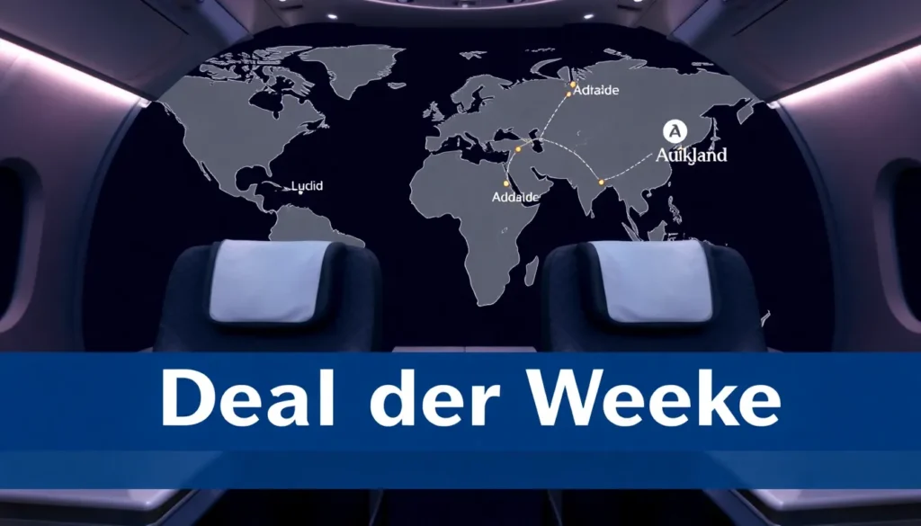 Unsere handverlesenen Deals der Woche: Flug-Highlights - Turkish Airlines Business Class nach Adelaide & Auckland: Eine hochwertige Midpost…