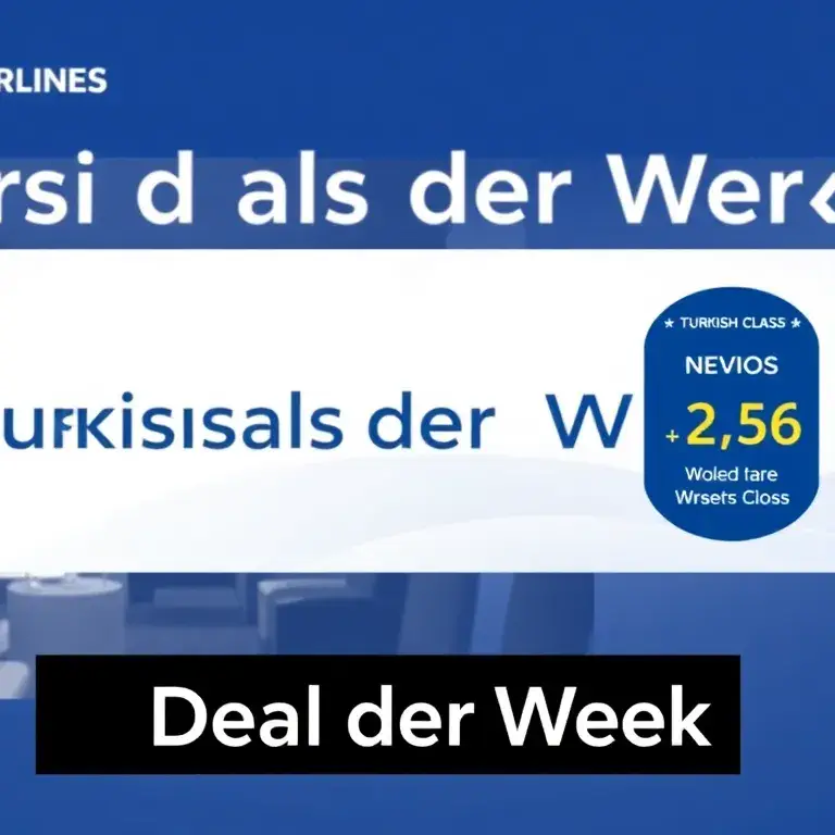 Unsere handverlesenen Deals der Woche: Flug-Highlights: Eine hochwertige Header-Collage, die Reisedeals der Woche vermittelt: Turkish Airli…