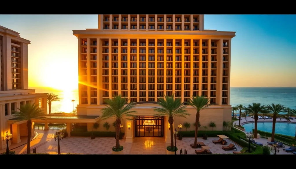 Waldorf Astoria Dubai Palm Jumeirah – Sommer-Deal €138 - Das Waldorf Astoria Dubai Palm Jumeirah: Ein atemberaubendes, hochauflösendes Bild…