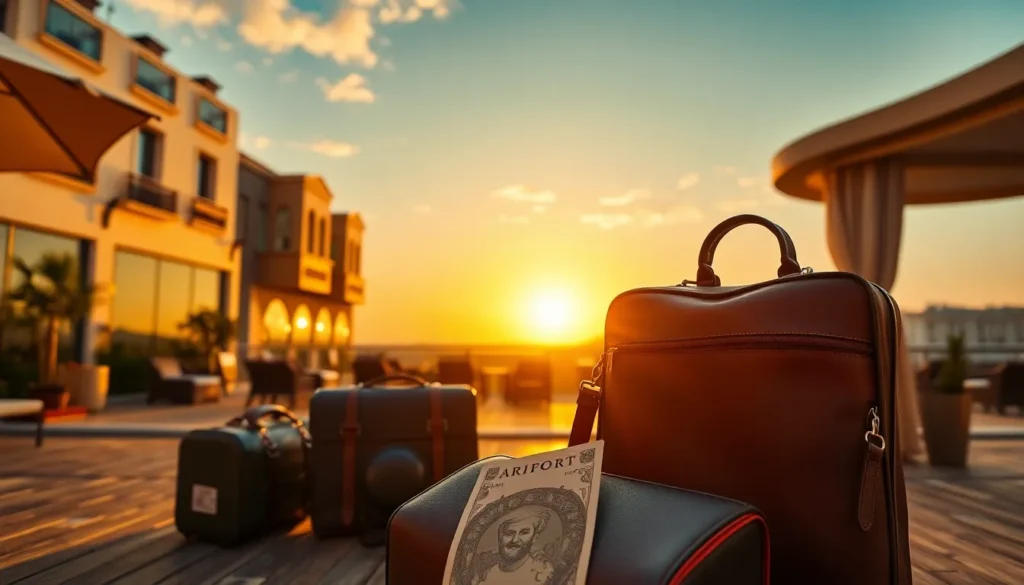 Günstigste Curio-Hotels weltweit im Überblick - Einführung: Intro-Szene: Eine kunstvolle Collage weltweiter Curio Collection-Boutique-Hotel…