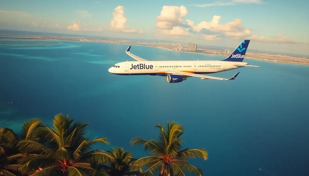 Puerto Rico: €443 JetBlue-Flüge ab Amsterdam & London - Schlussfolgerung: Für den visuellen Midpost-Bild: Eine hochauflösende Szene einer J…