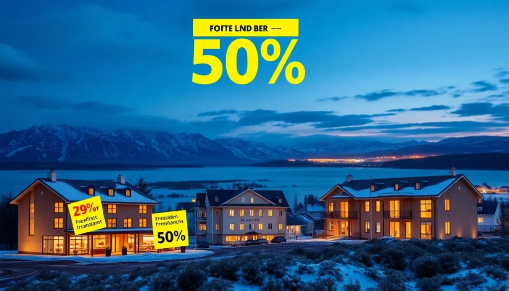 Scandic Friends: Award-Nächte ab 5.000 EuroBonus-Punkten - Rabattierte Scandic-Hotels: Fotorealistische Collage mehrerer Scandic-Hotels in …